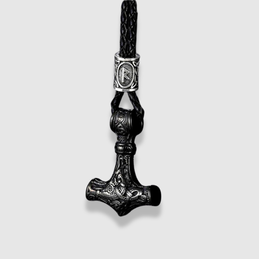 MJÖLNIR THOR'S HAMMER PENDANT NECKLACE