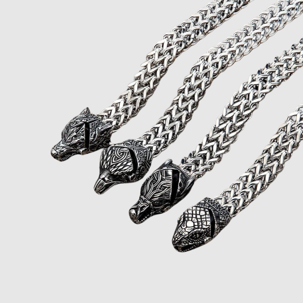 NORSE BEAST HEAD BRACELET
