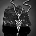 BOBO COVER Norse Mythology Odin's Spear Gungnir Necklaces Men Retro Stainless Steel Viking Pendant Scandinavian Amulet Self-defense Jewelry - Vikingborne