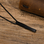 MPRAINBOW Viking Runes Pendant Necklace ,Stainless Steel Geometric Jewelry - Vikingborne
