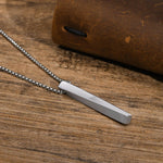 MPRAINBOW Viking Runes Pendant Necklace ,Stainless Steel Geometric Jewelry - Vikingborne
