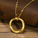 MPRainbow Norse Viking Necklace ,Waterproof Stainless Steel Mobius Pendant - Vikingborne